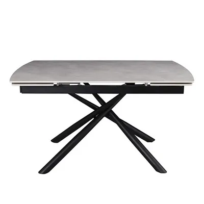 โต๊ะรับประทานอาหารแผ่นหินปรับขนาดได้